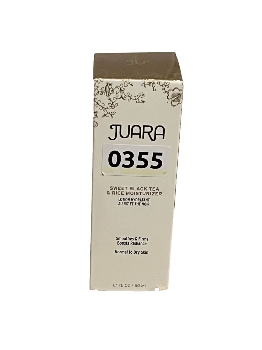 JUSRA SWEET BLACK TEA AND RICE MOISTURIZER